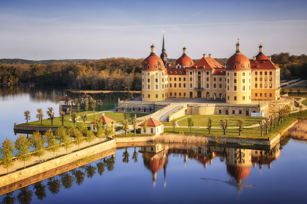 Zámek Moritzburg u Drážďan